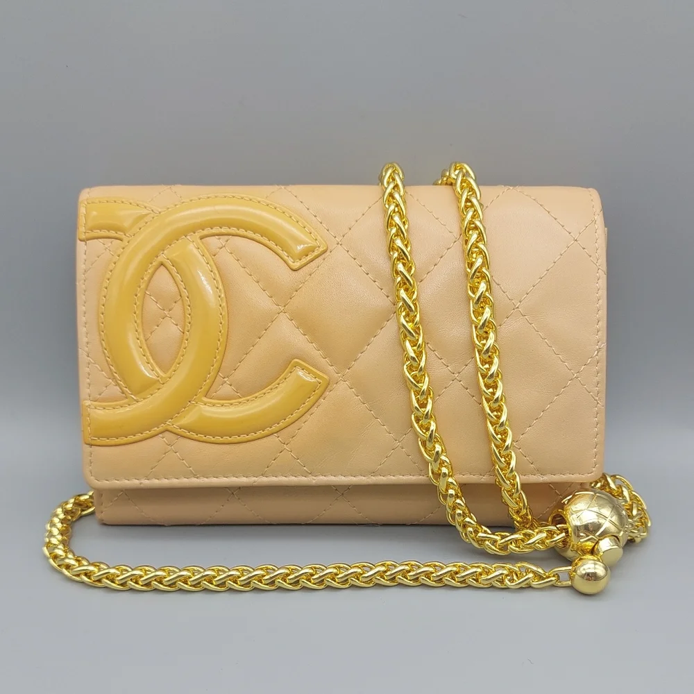 🧡CHANEL Authentic Cambon Small Wallet/Clutch🧡